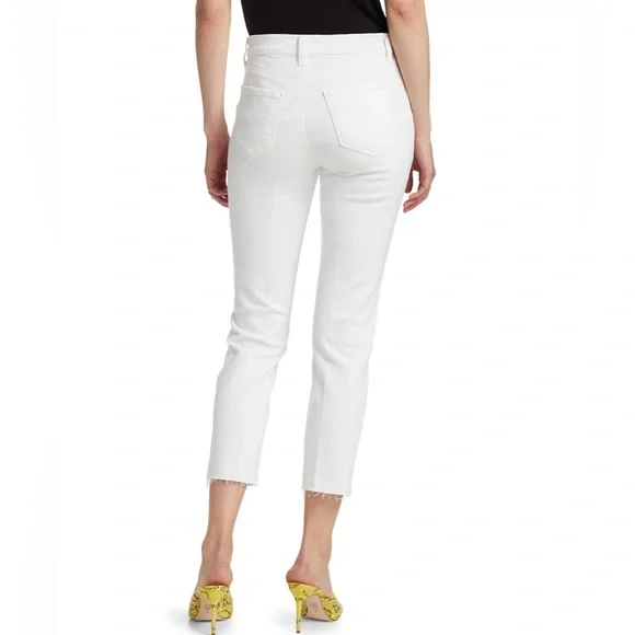 L’AGENCE Nadia High Rise cropped straight jeans size 23 Brand New - Picture 2 of 8